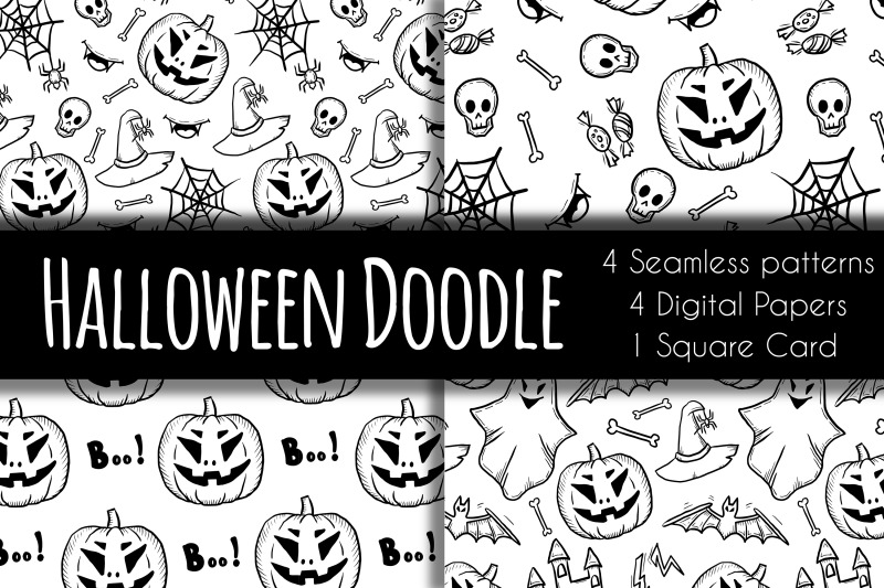 halloween-doodle-digital-paper-background-and-card