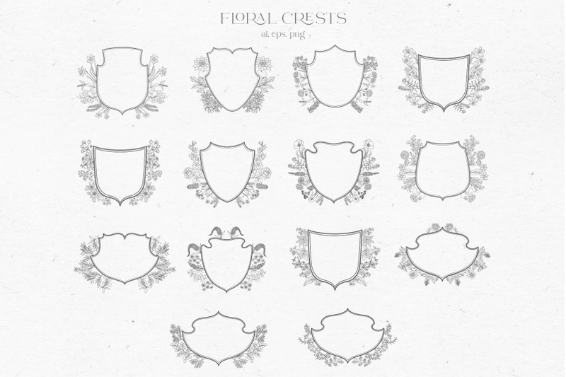 floral-crests-for-wedding-amp-monogram