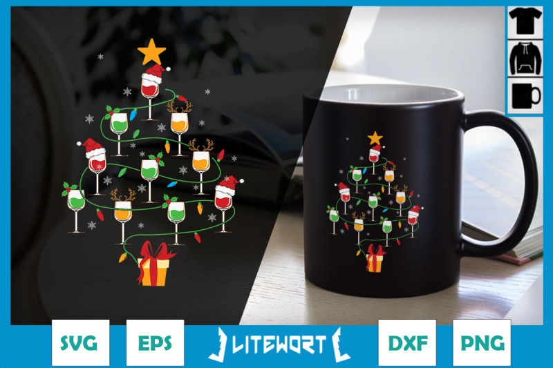 christmas-tree-wine-glasses-ornaments