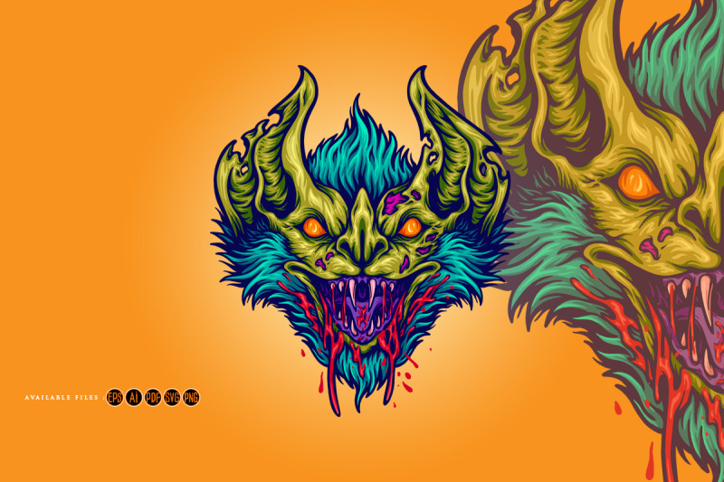 scary-monster-bat-head-svg