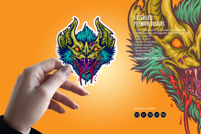 scary-monster-bat-head-svg