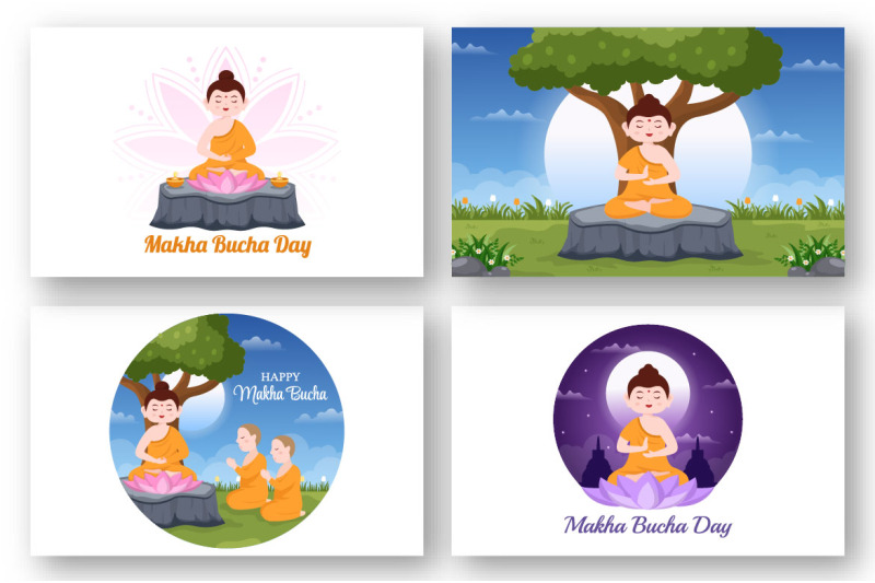 10-happy-makha-bucha-day-illustration