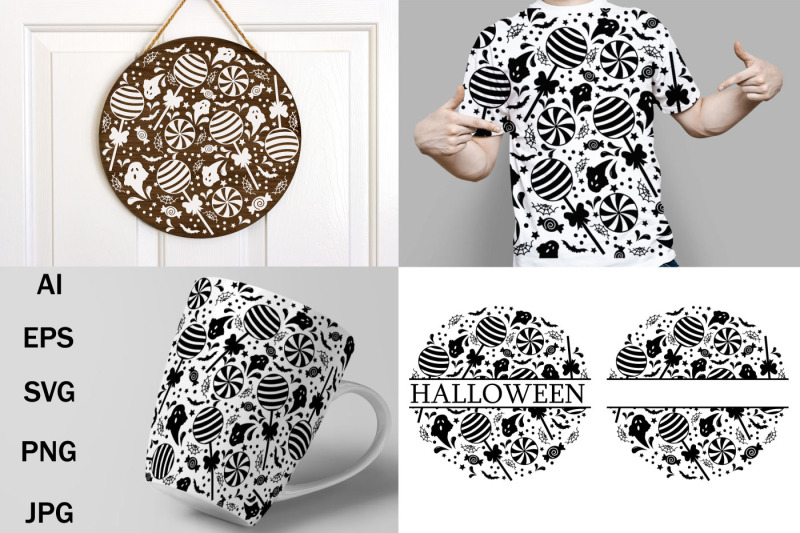 pattern-and-round-sign-sweets-and-ghosts-halloween-svg