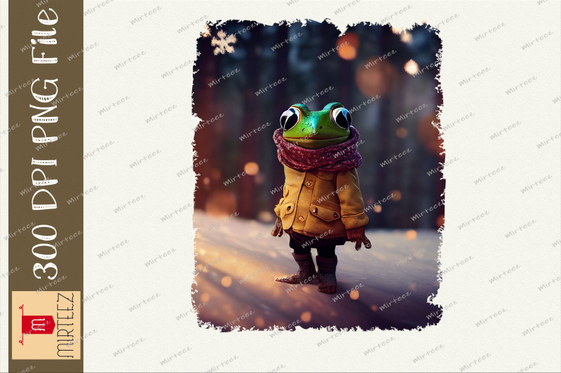 frog-with-coat-and-scarf-cozy-winter