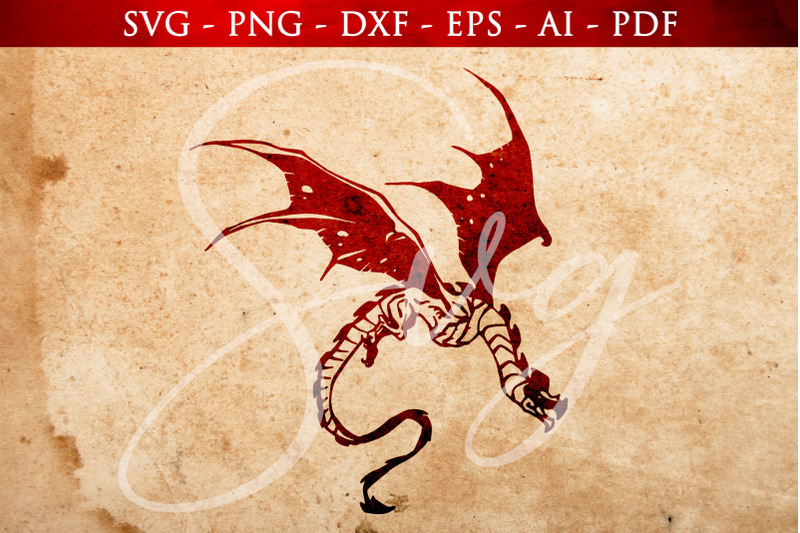 dragon-illustration-hand-draw-svg