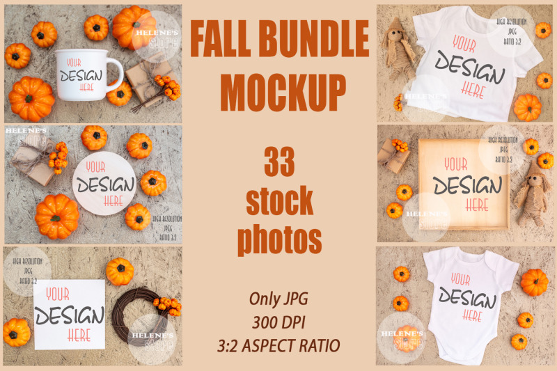 fall-mockup-bundle-autumn-styled-blank-flat-lay-shirt-baby-bodysuit