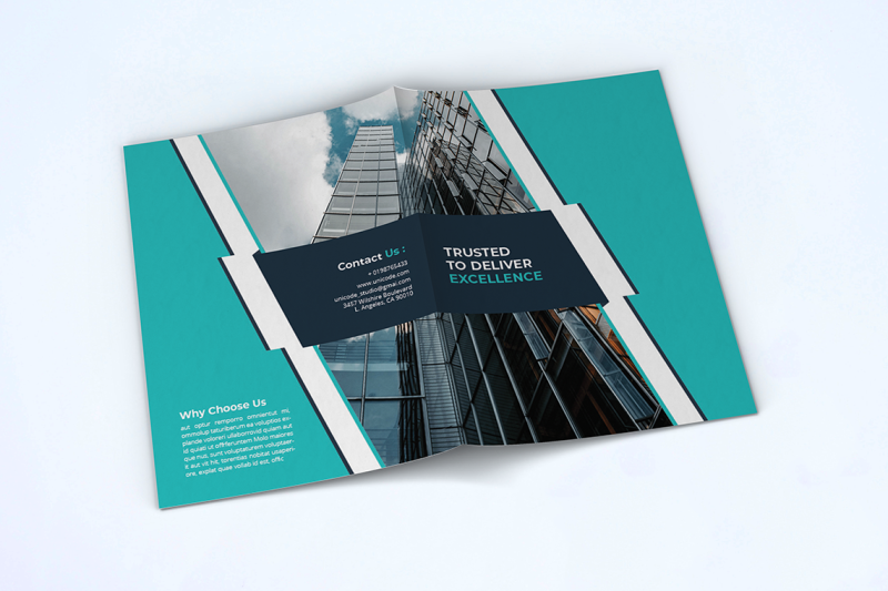 bifold-business-brochure-template