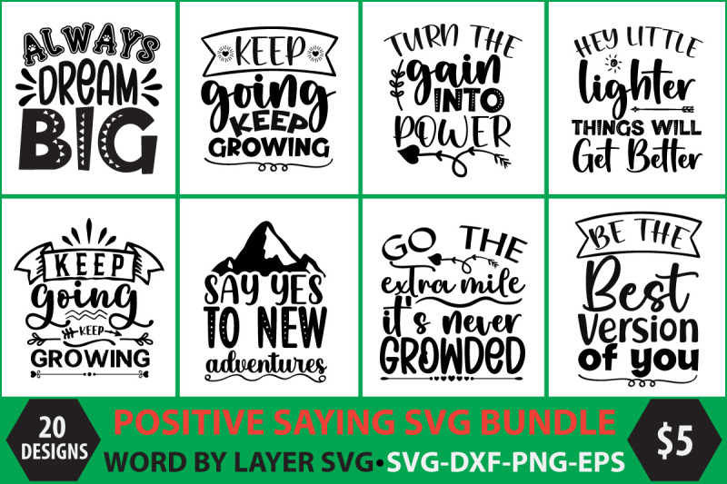 positive-saying-svg-bundle