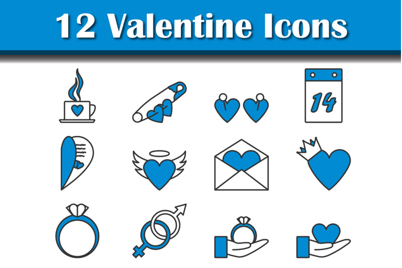 valentine-icon-set