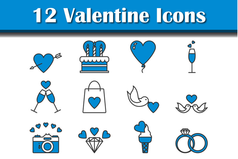 valentine-icon-set