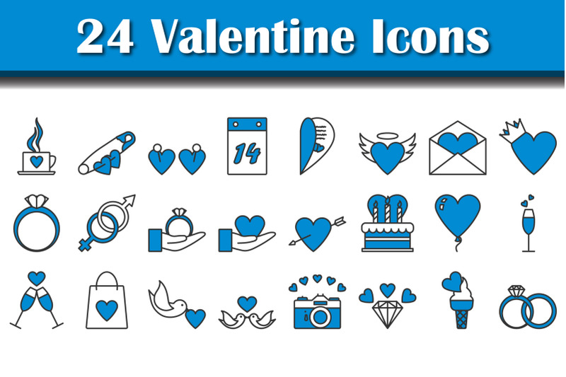 valentine-icon-set