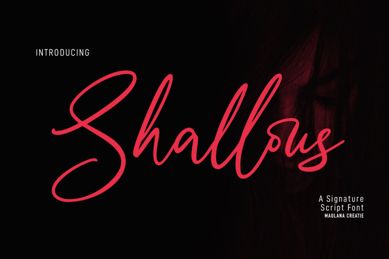 shallous-script-font