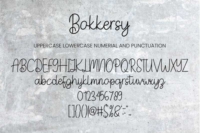 bokkersy-font
