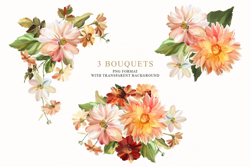 autumn-bouquets-of-dahlias-fall-floral-bouquets