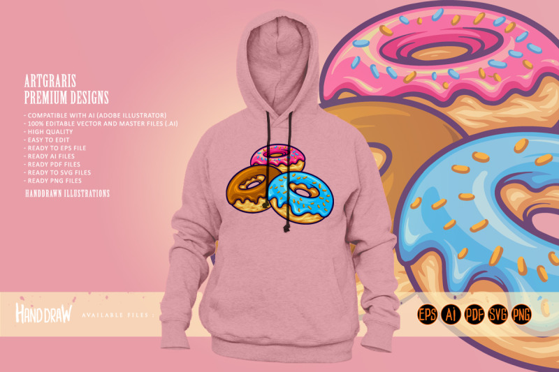 delicious-ring-donuts-svg