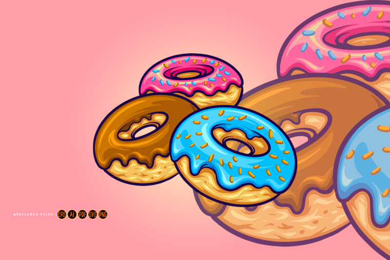 delicious-ring-donuts-svg