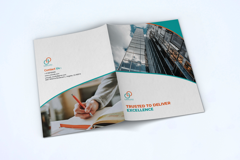 bifold-business-brochure-template