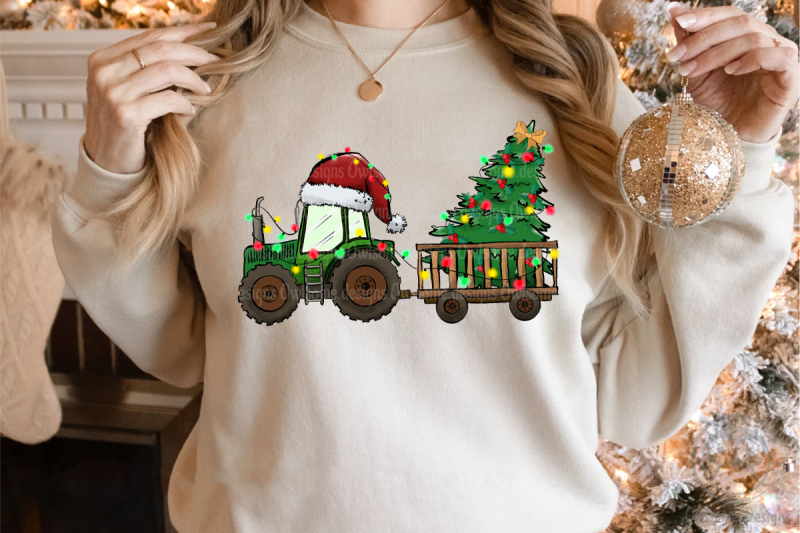 tractor-farm-christmas-sublimation