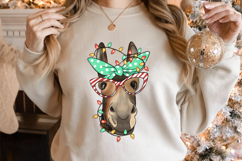 donkey-christmas-sublimation