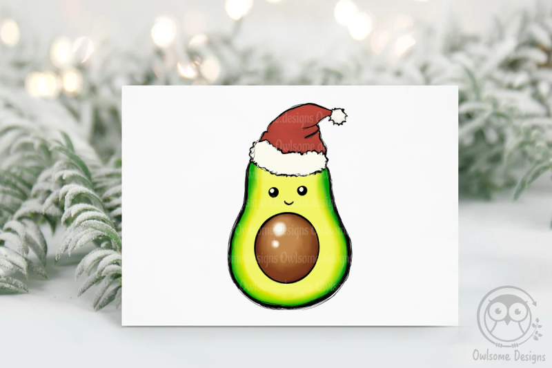 avocado-christmas-sublimation