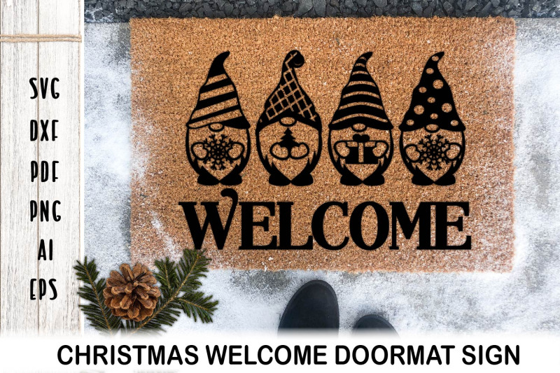 christmas-gnome-welcome-door-mat-christmas-door-mat-svg