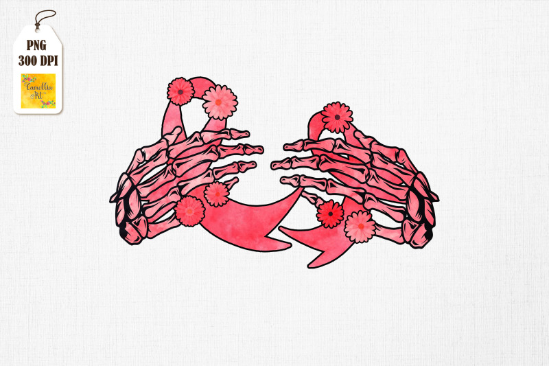 boob-skeleton-hand-on-breast-cancer