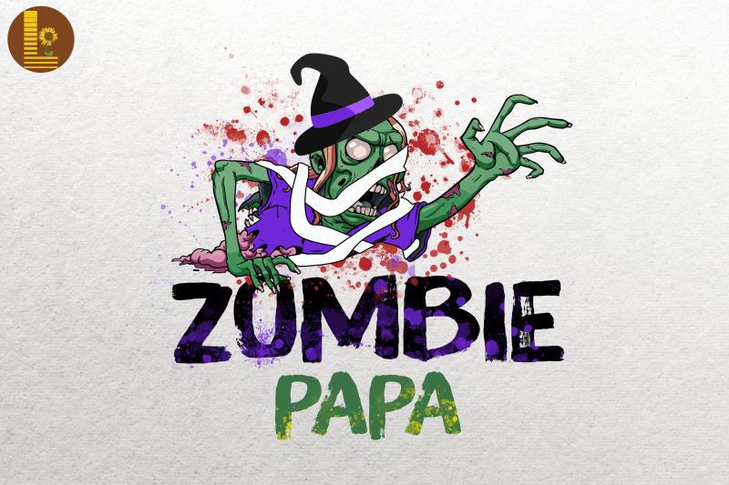 witch-hat-zombie-papa-father-halloween