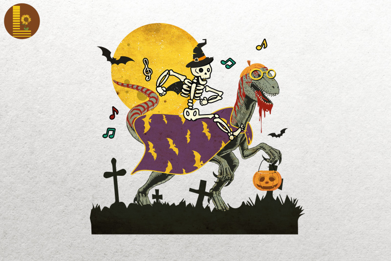 skeleton-riding-zombie-dinosaur