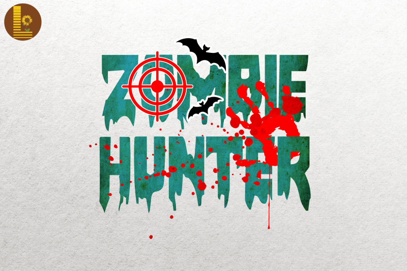 funny-zombie-hunter-gift-for-halloween