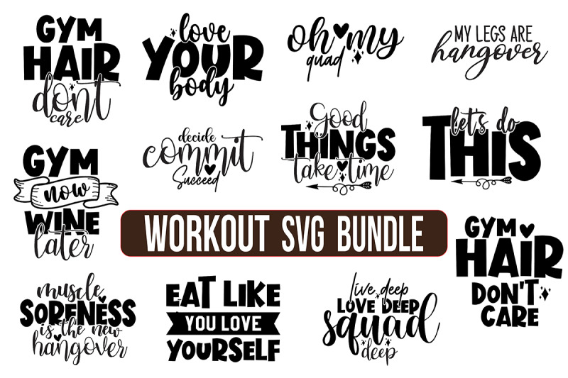 workout-svg-bundle