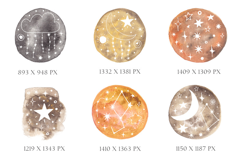 watercolor-stars-spots-clipart