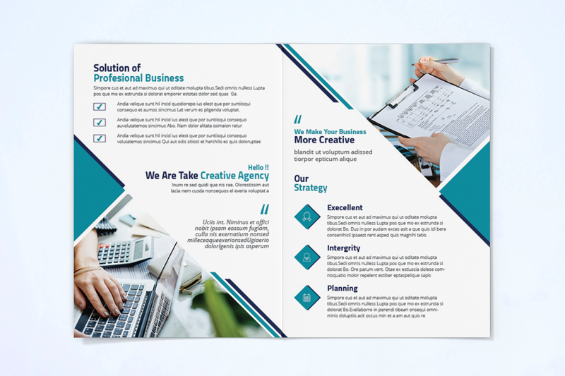 bifold-business-brochure-template