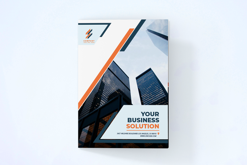 bifold-business-brochure-template