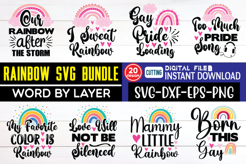 rainbow-svg-bundle-rainbow-with-heart-boho-rainbow-svg-pastel-rainbow