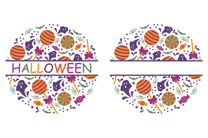 pattern-and-round-sign-sweets-and-ghosts-halloween-svg