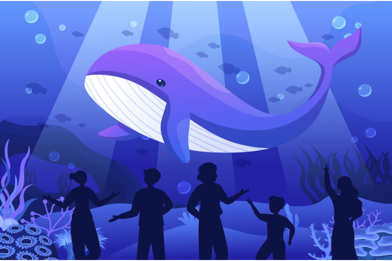 11-aquarium-flat-illustration