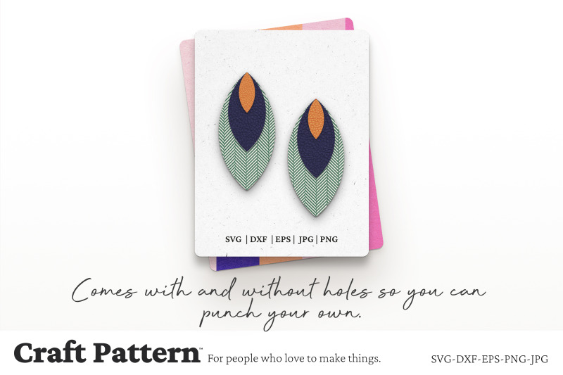 stacked-leaf-earrings-svg-earring-svg-earring-template-laser-cut