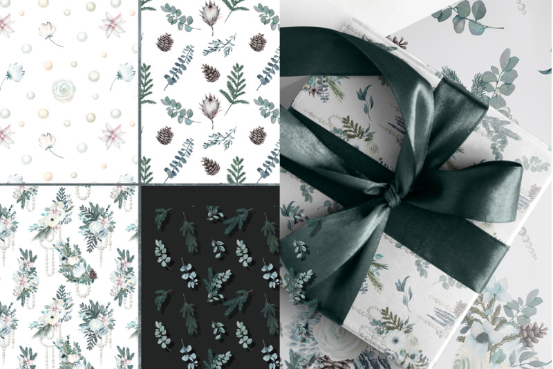 pearl-christmas-floral-collection