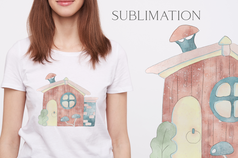 sublimation-house-gnome-mushroom-png-disign-autumn-halloween