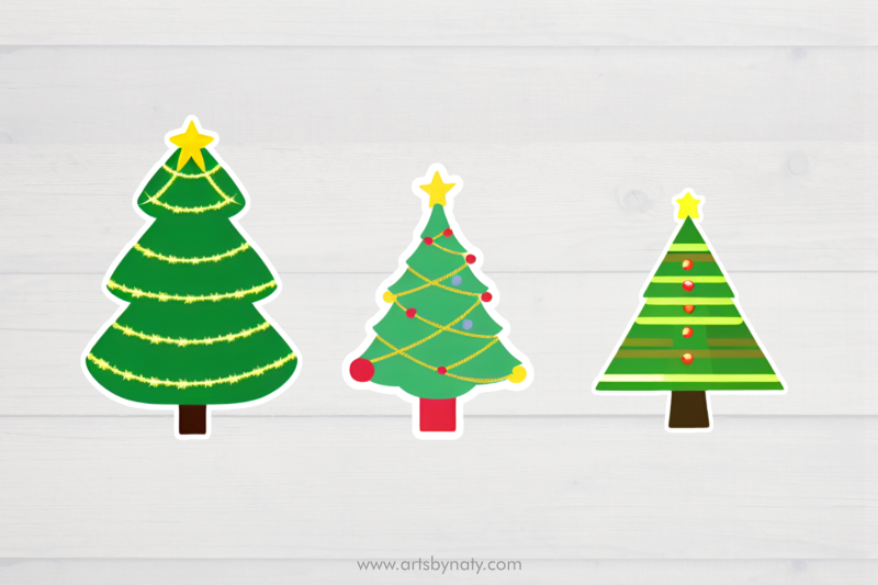 bundle-of-21-sublimation-christmas-trees