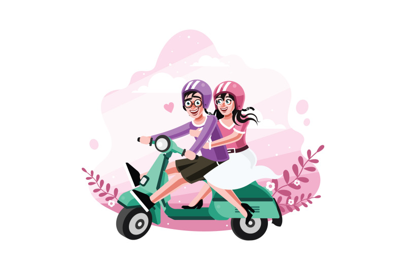 couple-ride-scooter