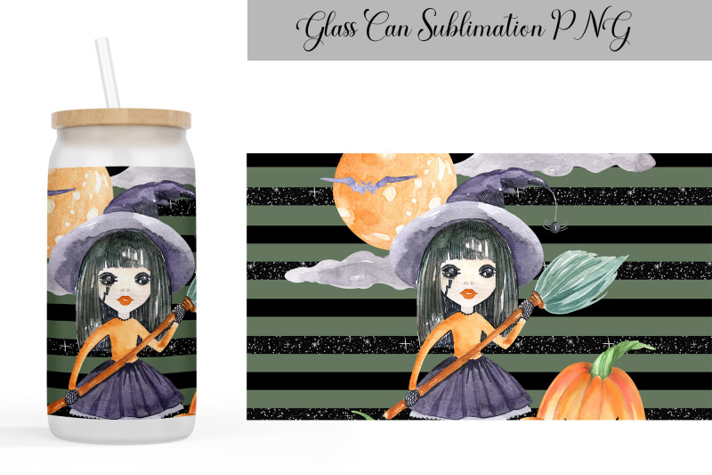 halloween-libbey-glass-wrap-glass-can-witch