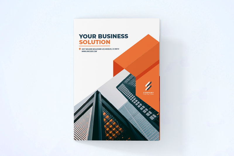 bifold-business-brochure-template