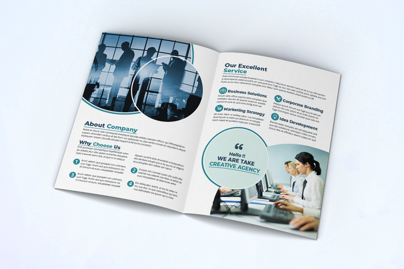 bifold-business-brochure-template