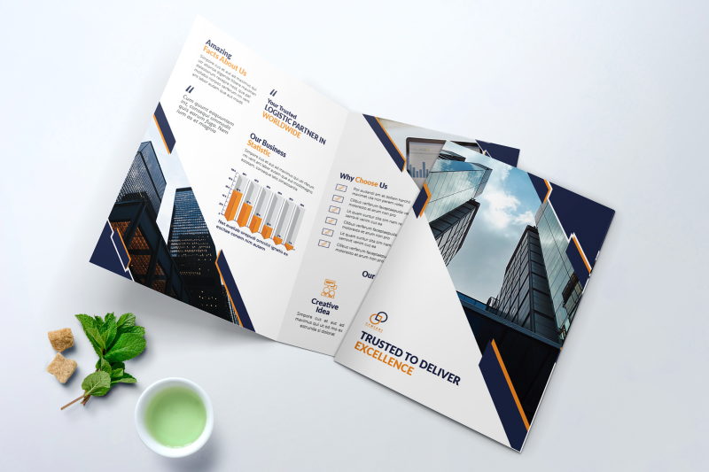 bifold-business-brochure-template