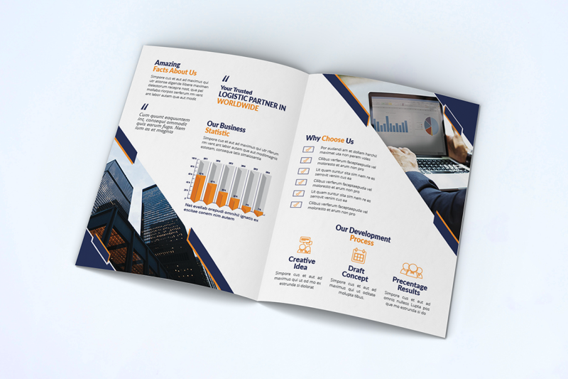 bifold-business-brochure-template