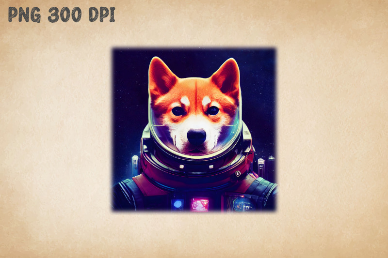 cyberpunk-space-shiba-inu-dog