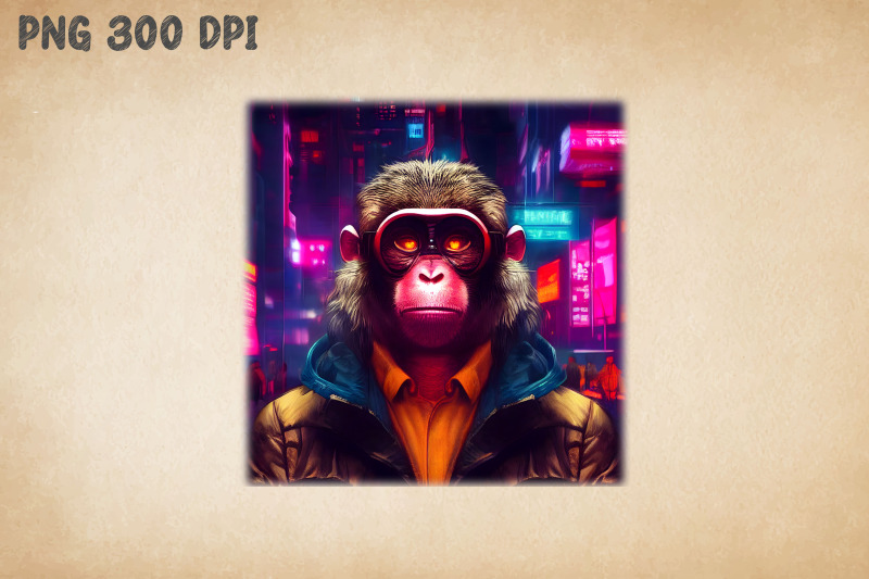 cyberpunk-monkey