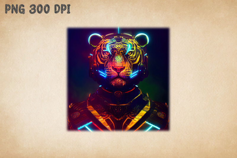 cyberpunk-tiger