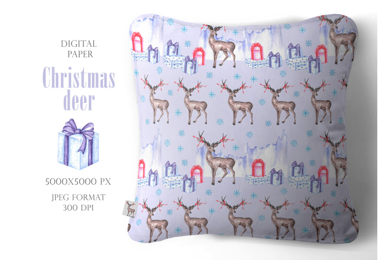 christmas-deer-watercolor-seamless-pattern-digital-paper-landscape